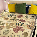 Blanket Hippie Tapestry Woven Blanket Picnic Camping Rug Slipcover