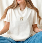 Lost Sheep Shirt Women - Minimalist Found Lamb Luke 15 Comfort Colors Tee