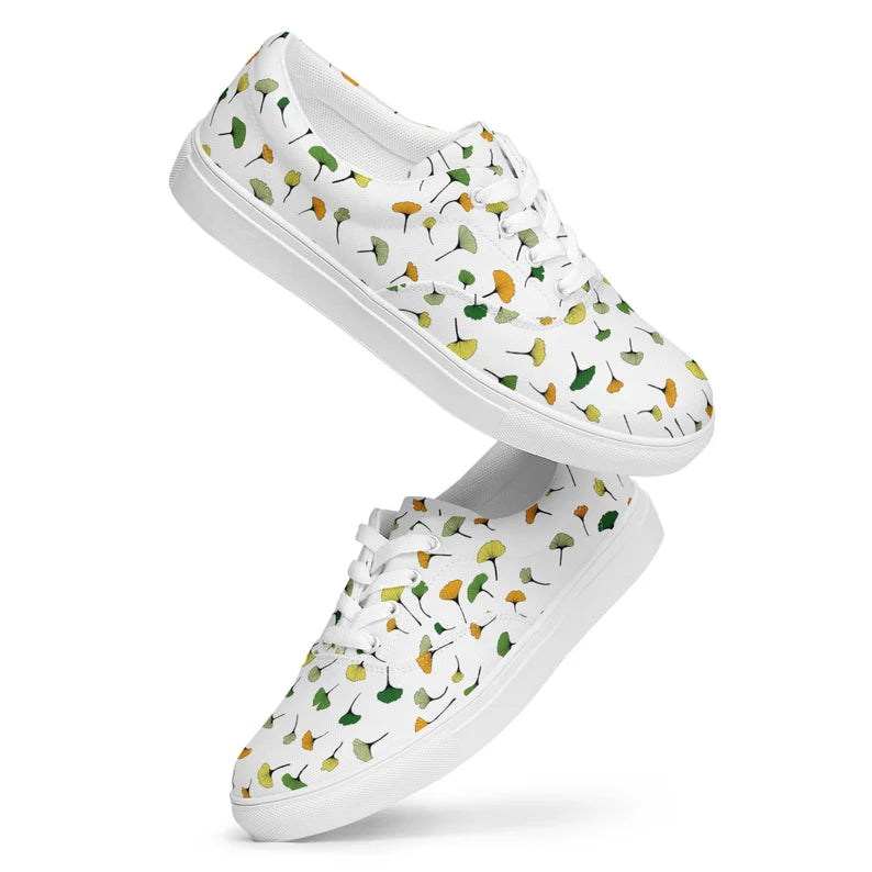 Women's Casual Lace-Up Canvas Sneakers