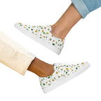 Women's Casual Lace-Up Canvas Sneakers