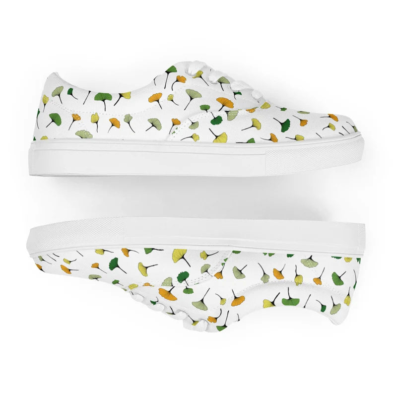 Women's Casual Lace-Up Canvas Sneakers