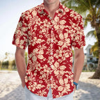 Aloha Summer Hawaiian Shirt For Men And Women, Floral Flower Short Sleeve Shirt