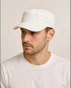 Vintage Washed Cotton Twill Cadet Cap