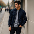 Men's Slim Fit Jacket Lightweight Windbreaker