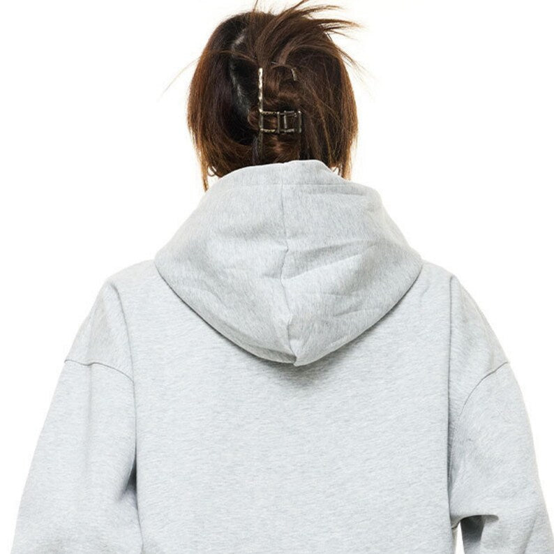 Casual Loose Hooded Sweatshirt Daily Wear