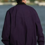 Unisex Oversized Zip Jacket | Relaxed Fit Minimalist Streetwear