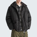 Unisex Oversized Puffer Jacket | Winter Minimalist Streetwear