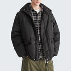Unisex Oversized Puffer Jacket | Winter Minimalist Streetwear
