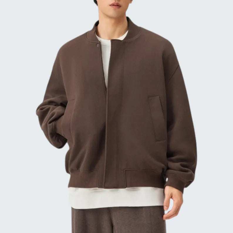 The Minimalist Boxy Zip Jacket - Clean Streetwear Edition
