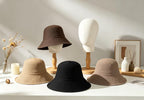 Mulberry Silk Blend Bucket Hat - Premium Wide Brim Sun Protection Hat