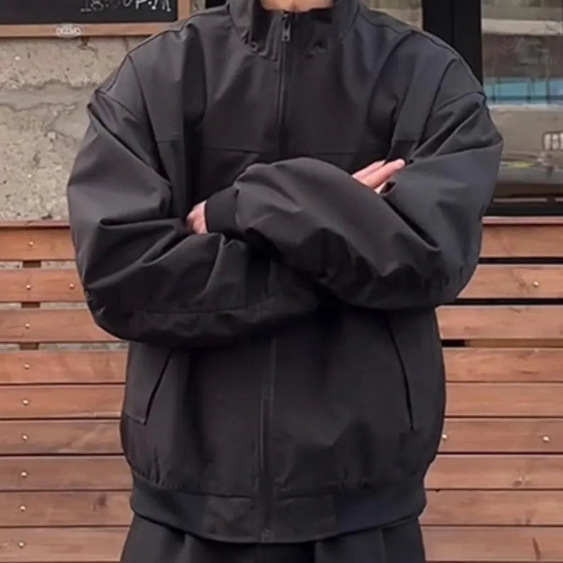 Unisex Oversized Streetwear Outerwear | Heavyweight Urban Jacket